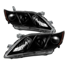 Load image into Gallery viewer, Xtune Headlights Toyota Camry USDM (07-09) [OEM Style - Halogen Only] Black w/ Amber Turn Signal Lights - Default Title Alternate Image