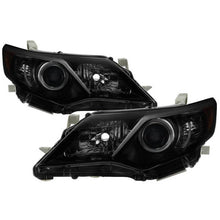 Load image into Gallery viewer, Xtune Headlights Toyota Camry (12-14) [OE Style - Halogen Only] Black Smoke w/ Amber Turn Signal Lights - Default Title Alternate Image