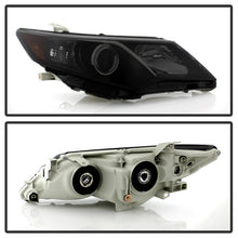 Load image into Gallery viewer, Xtune Headlights Toyota Camry (12-14) [OE Style - Halogen Only] Black Smoke w/ Amber Turn Signal Lights - Default Title Alternate Image