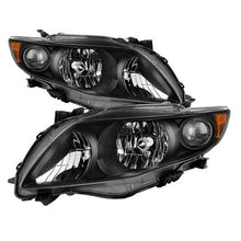 Load image into Gallery viewer, Xtune Headlights Toyota Corolla (09-10) [OE Style] Black w/ Amber Turn Signal Lights - Default Title Alternate Image