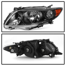Load image into Gallery viewer, Xtune Headlights Toyota Corolla (09-10) [OE Style] Black w/ Amber Turn Signal Lights - Default Title Alternate Image