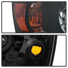 Load image into Gallery viewer, Xtune Headlights Toyota Highlander (04-06) [OE Style] Black w/ Amber Turn Signal Lights - Default Title Alternate Image