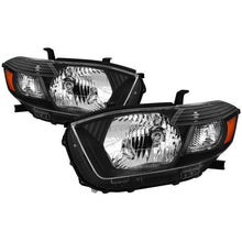 Load image into Gallery viewer, Xtune Headlights Toyota Highlander (08-11) [OE Style] Black w/ Amber Turn Signal Lights - Default Title Alternate Image