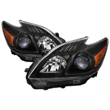 Load image into Gallery viewer, Xtune Headlights Toyota Prius (10-11) [OEM Style] Black or Chrome w/ Amber Turn Signal Light - Black Alternate Image
