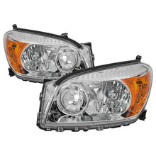 Load image into Gallery viewer, Xtune Headlights Toyota RAV4 (06-08) [OEM Style] Black or Chrome w/ Amber Turn Signal Light - Chrome Alternate Image
