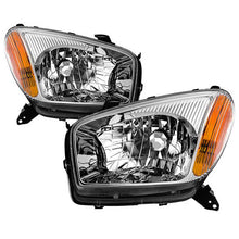 Load image into Gallery viewer, Xtune Headlights Toyota RAV4 (01-03) [OEM Style] Black or Chrome w/ Amber Turn Signal Light Alternate Image