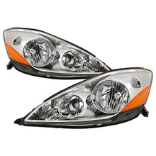 Load image into Gallery viewer, Xtune Headlights Toyota Sienna (06-10) [OEM Style] Black or Chrome w/ Amber Turn Signal Light Alternate Image