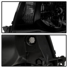 Load image into Gallery viewer, Xtune Crystal Headlights Toyota Tacoma (05-11) Black / Black Smoked w/ Amber Turn Signal Lights - Black Alternate Image