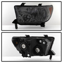 Load image into Gallery viewer, Xtune Headlights Toyota Sequoia (08-13) [OEM Style] Black / Black Smoked / Smoke w/ Amber Turn Signal Lights Alternate Image