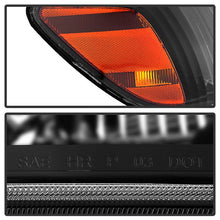 Load image into Gallery viewer, Xtune Headlights Toyota Sequoia (05-07) [OEM Style] Black w/ Amber Corner Lights Alternate Image