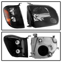 Load image into Gallery viewer, Xtune Headlights Toyota Tundra Double Cab 4 Door (05-06) [OEM Style] Black w/ Amber Corner Lights - Default Title Alternate Image