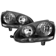 Load image into Gallery viewer, Xtune Headlights VW Rabbit (06-09) [OEM Style] Black w/ Amber Turn Signal Light - Default Title Alternate Image