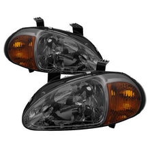 Load image into Gallery viewer, Xtune Crystal Headlights Honda Del Sol (1993-1997) [1PC] Black or Smoke Alternate Image