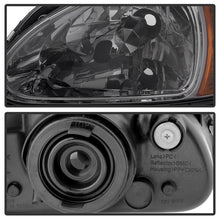 Load image into Gallery viewer, Xtune Crystal Headlights Honda Del Sol (1993-1997) [1PC] Black or Smoke Alternate Image