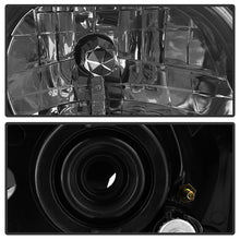 Load image into Gallery viewer, Xtune Crystal Headlights Toyota Tacoma (01-04) [1 Piece] Black or Chrome Trim Corner w/ Amber Turn Signal Lights - Black / Black Alternate Image