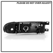 Load image into Gallery viewer, 189.75 Spyder Crystal Headlights Nissan Altima (1993-1997) Black - Redline360 Alternate Image