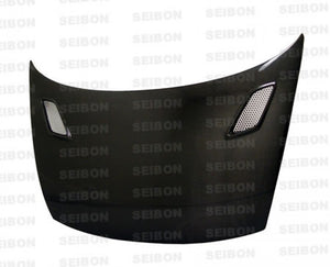 797.00 SEIBON Carbon Fiber Hood Honda Civic Coupe (2006-2010) OEM/MG/TS Style - Redline360