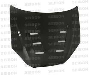 899.00 SEIBON Carbon Fiber Hood Hyundai Genesis Coupe (10-12) OEM or TS Vented Style - Redline360