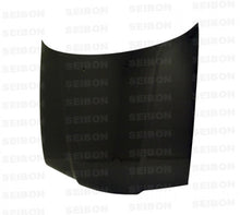 Load image into Gallery viewer, SEIBON Carbon Fiber Hood BMW E36 318i/325i/328i &amp; M3 (1992-1998) OEM Style Alternate Image