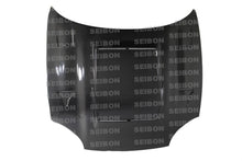 Load image into Gallery viewer, 949.00 SEIBON Carbon Fiber Hood Mitsubishi 3000GT (1994-1999) OEM or DVII Vented - Redline360 Alternate Image