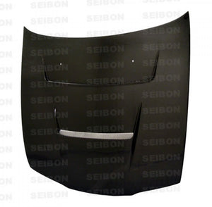 901.00 SEIBON Carbon Fiber Hood Nissan 240SX S14 ZENKI (1995-1996) OEM or DV Style - Redline360