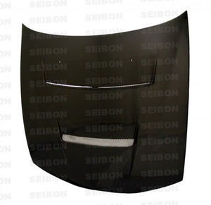 901.00 SEIBON Carbon Fiber Hood Nissan 240SX S14 KOUKI (1997-1998) DV/OEM/TA/TR Style - Redline360