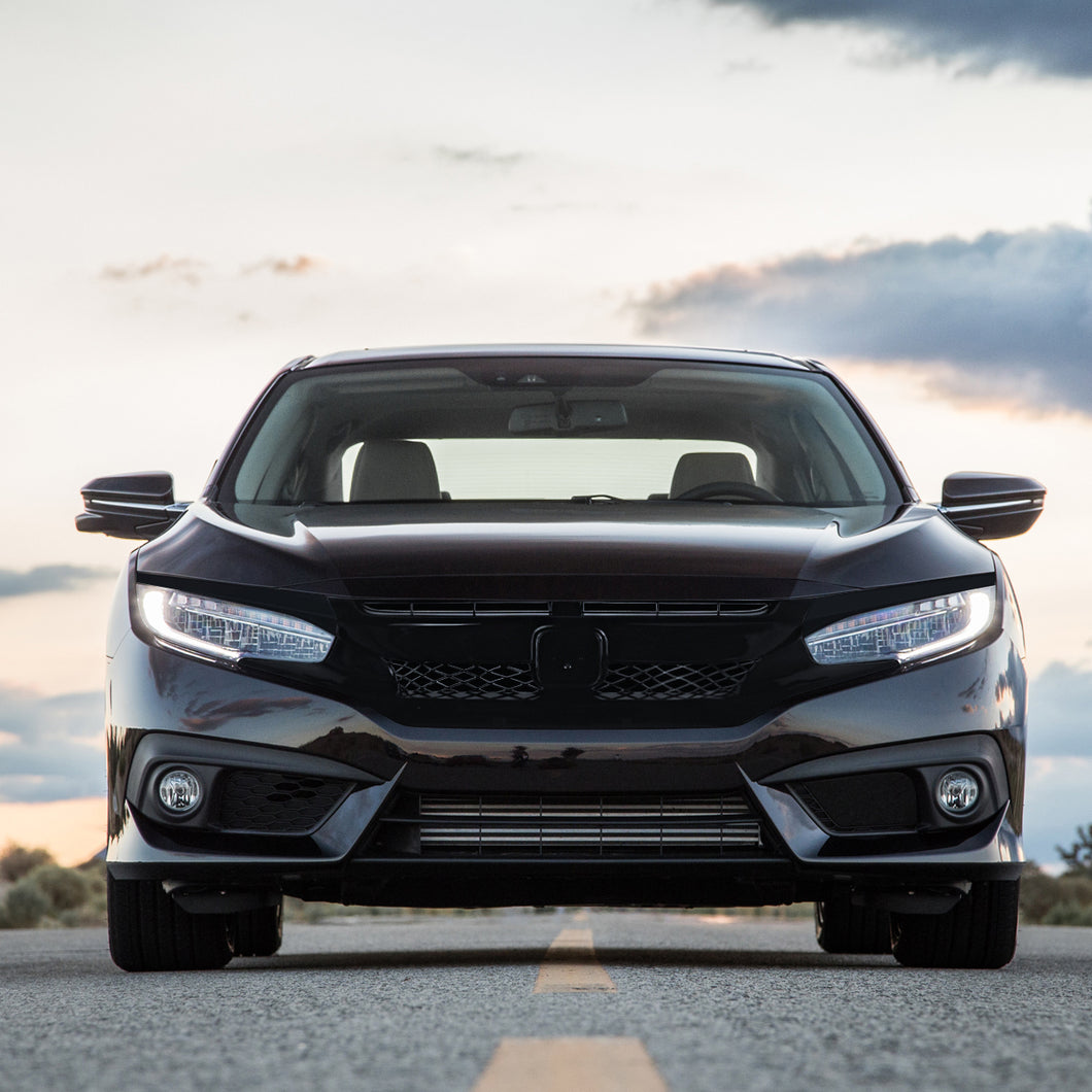 99.95 Spec-D Grill Honda Civic (2016-2018) Type-R or Si Style - Redline360