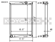 Load image into Gallery viewer, 499.95 Koyo Aluminum Radiator BMW M3 E46 SMG &amp; 6MT (2001-2006) HH422675 - Redline360 Alternate Image