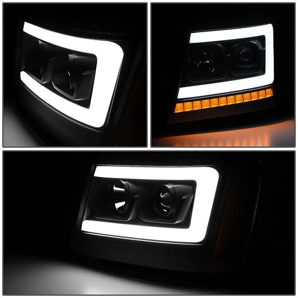 DNA Projector Headlights Chevy Tahoe (07-14) w/ Sequential LED