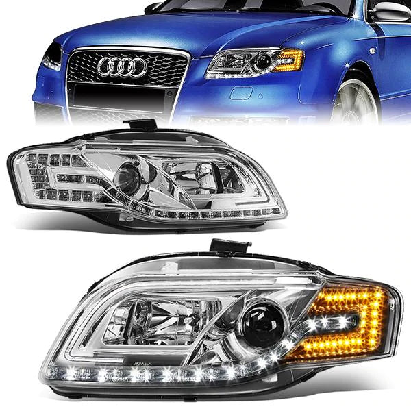 DNA Projector Headlights Audi A4 (05-08) S4 Sedan/Wagon (06-08) w