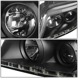 DNA Projector Headlights Audi A4 Quattro (96-01) w/ LED DRL - Black or ...