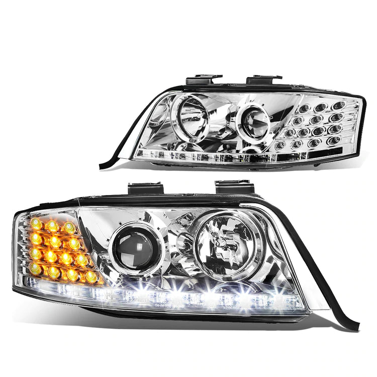 Bevinsee H15 LED Headlight for Audi A3 A6 Quattro, for Mercedes