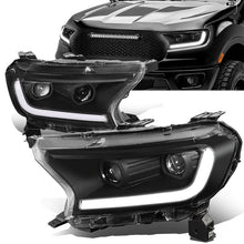 Load image into Gallery viewer, DNA Projector Headlights Ford Ranger XL/XLT (19-22) w/ Switchback Start Up LED DRL + Sequential Turn Signal - Black or Chrome Alternate Image