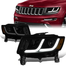 Load image into Gallery viewer, DNA Projector Headlights Jeep Grand Cherokee (14-16) w/ LED DRL - Black or Chrome Alternate Image