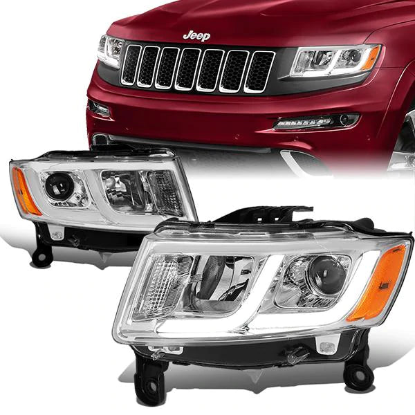 DNA Projector Headlights Jeep Grand Cherokee (14-16) w/ LED DRL