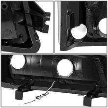 Load image into Gallery viewer, DNA Projector Headlights Chevy Silverado 1500 2500 3500 (03-07) w/ DRL LED Bar - Black Housing Alternate Image