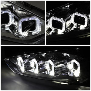 DNA Projector Headlights Ford Focus (15-18) w/ Sequential Turn Signal ...