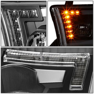 DNA Projector Headlights Toyota Tundra (07-13) w/ LED Halo - Black or Chrome