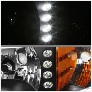 DNA Projector Headlights Dodge Ram (94-02) w/ LED DRL [1PC Design] Black or Chrome