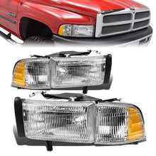 Load image into Gallery viewer, DNA Headlights Dodge Ram (94-02) Chrome / Smoked OEM Replacement Alternate Image