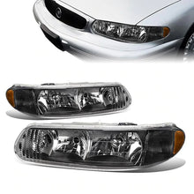 Load image into Gallery viewer, DNA OEM Style Headlights Buick Century (97-05) w/ Amber Corner - Black or Chrome Alternate Image