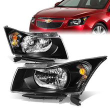 Load image into Gallery viewer, DNA OEM Style Headlights Chevy Cruze (11-15) w/ Amber Corner Light - Black or Chrome Alternate Image
