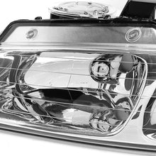 Load image into Gallery viewer, DNA OEM Style Headlights Plymouth Voyager / Grand Voyager (96-99) w/ Amber Corner - Black or Chrome Alternate Image