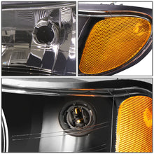 Load image into Gallery viewer, DNA OEM Style Headlights Chevy Monte Carlo (00-05) w/ Amber Corner Light - Black or Chrome Alternate Image