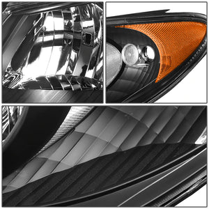 DNA OEM Style Headlights Hyundai Elantra (07-09) w/ Amber Corner Light - Black or Chrome
