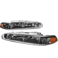 Load image into Gallery viewer, DNA OEM Style Headlights Oldsmobile Intrigue (98-02) w/ Amber Corner - Black or Chrome Housing Alternate Image