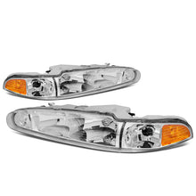 Load image into Gallery viewer, DNA OEM Style Headlights Oldsmobile Intrigue (98-02) w/ Amber Corner - Black or Chrome Housing Alternate Image