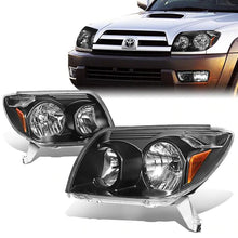 Load image into Gallery viewer, DNA OEM Style Headlights Toyota 4Runner (03-05) w/ Amber Corner Light - Black or Chrome Alternate Image