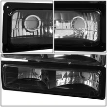 Load image into Gallery viewer, DNA OEM Style Headlights Chevy C/K Series (94-00) w/ Bumper Lamps - Black or Chrome Alternate Image