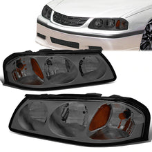 Load image into Gallery viewer, DNA OEM Style Headlights Chevy Impala (00-05) w/ Amber Corner Light - Black or Chrome Alternate Image